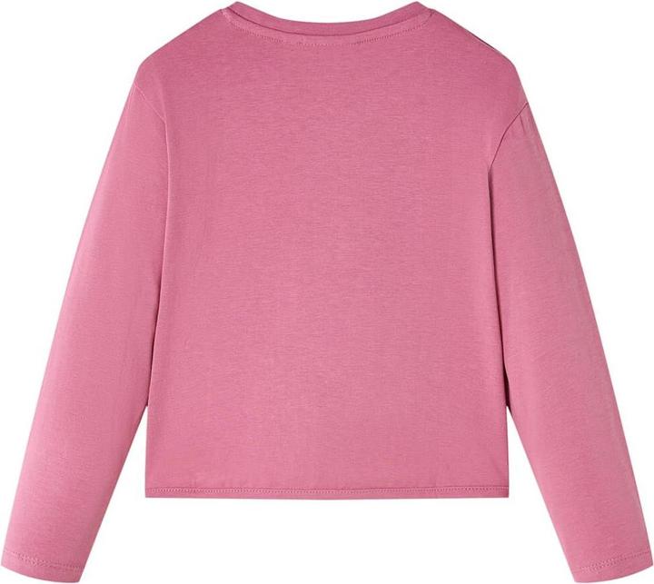 Produktbild VidaXL Kinder-Langarmshirt Himbeerrosa 116,Material: 95 (116)