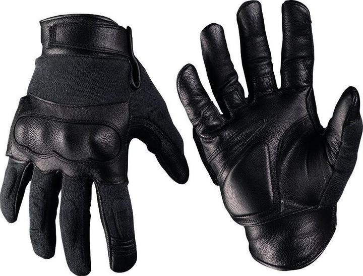 Produktbild Mil-tec Tactical Gloves Leder/Aramid Schwarz S (S)