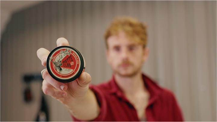 Actual product image Dark Stag Matte Clay (Hair wax, 100 ml)