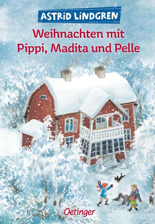 Immagine prodotto Weihnachten mit Pippi, Madita und Pelle (Tedesco, Astrid Lindgren, Angelo Reatrino, Ilon Wikland, 2022)