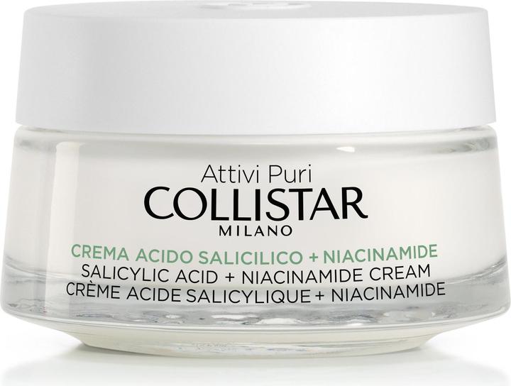 Actual product image Collistar Attivi Puri Salicylic Acid + Niacin Cream (50 ml)