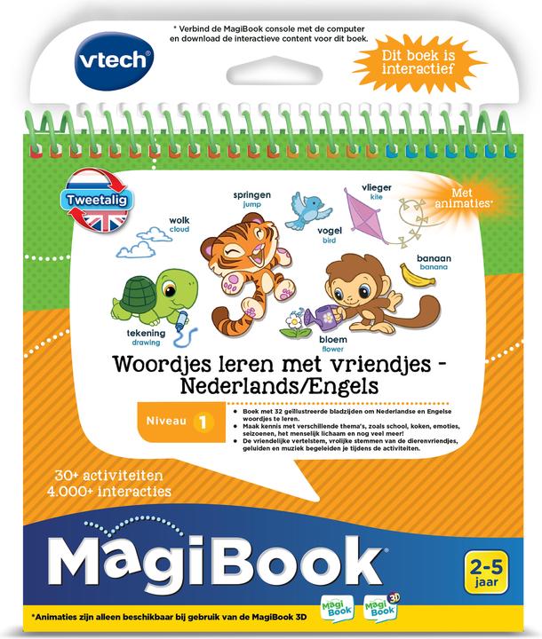 Immagine prodotto VTech MagiBook - Imparare le parole con gli amici (Olandese)
