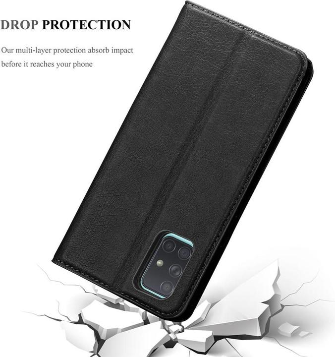 Produktbild Cadorabo Book Invisible Magnet Cover (Samsung Galaxy A71 5G)