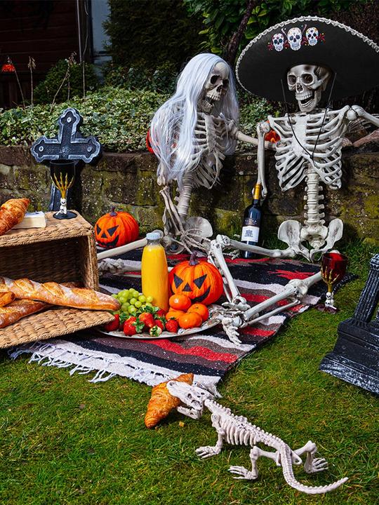 Actual product image Boland Skelett Halloween Dekoration