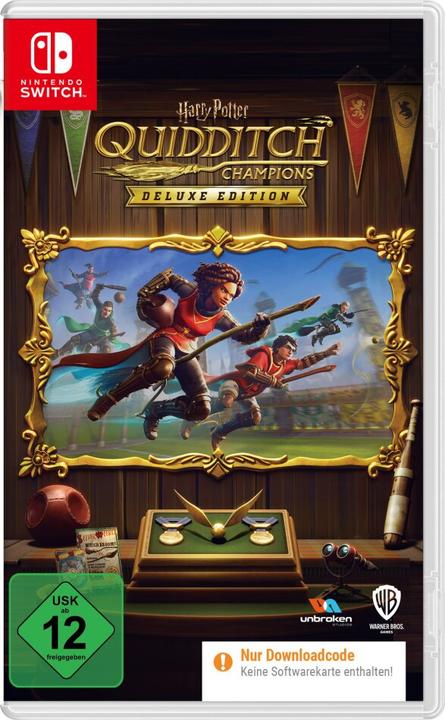 Immagine prodotto WB Harry Potter: Quidditch Champions Deluxe Edition (Switch) (CiB) (USK) (Switch, Switch Lite, Switch OLED, DE)