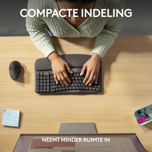 Produktbild Logitech Wave Keys for Business (Eng. Int., Kabellos)