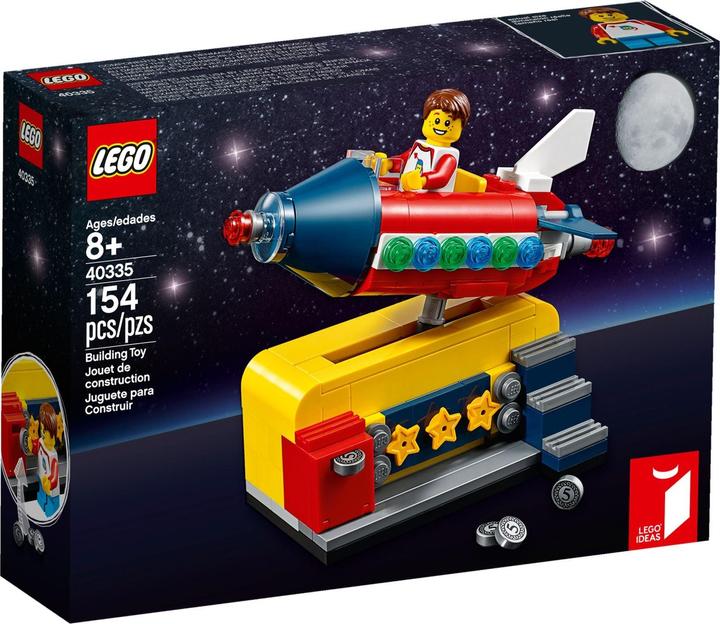 Produktbild LEGO Ideas Weltraumrakete (40335, LEGO Ideas)