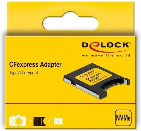 Actual product image Delock CFexpress adapter type A to type B (ExpressCard)