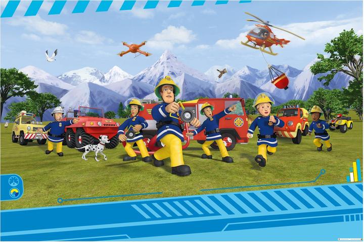 Produktbild Bilderwelten Feuerwehrmann Sam - Allzeit bereit (432 x 290 cm)