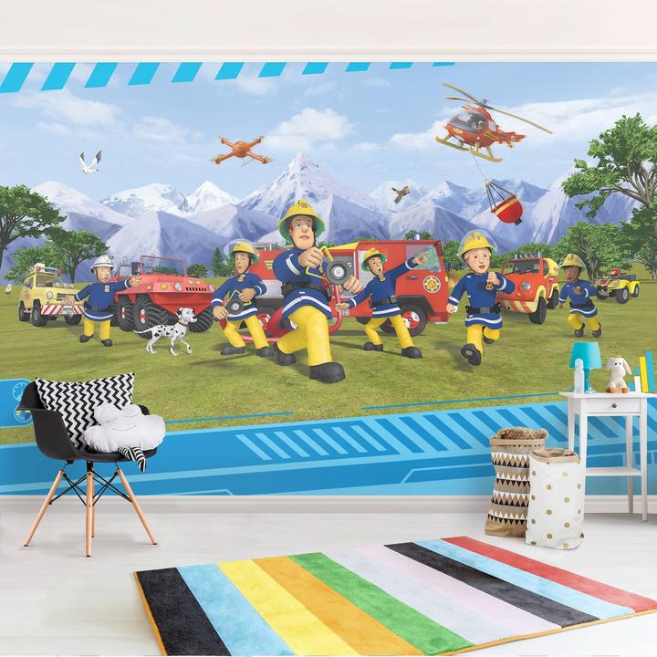 Produktbild Bilderwelten Feuerwehrmann Sam - Allzeit bereit (432 x 290 cm)