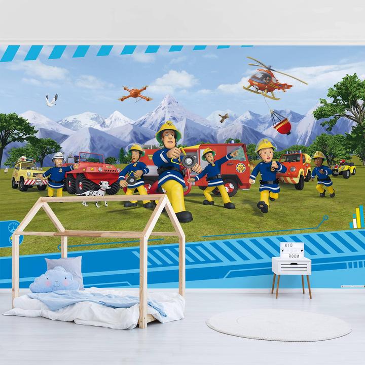 Produktbild Bilderwelten Feuerwehrmann Sam - Allzeit bereit (432 x 290 cm)