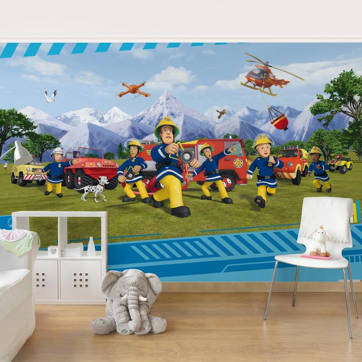 Produktbild Bilderwelten Feuerwehrmann Sam - Allzeit bereit (432 x 290 cm)