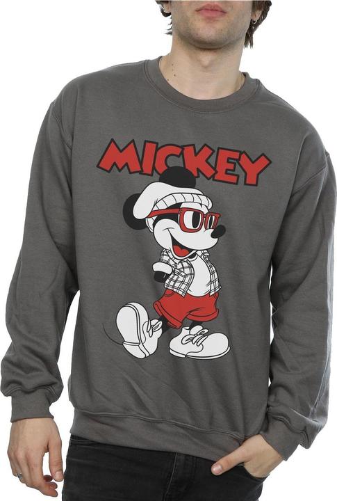 Actual product image Disney Mens Mickey Mouse Hipster Sweatshirt (M)