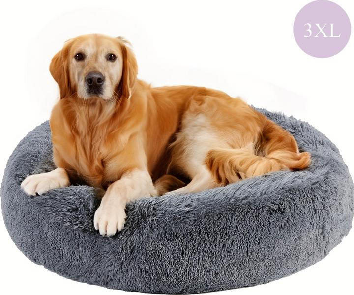 Produktbild Alopini Beruhigendes Hunde- & Katzenbett, Donut Cuddler Wärmendes Kuscheliges Weiches Rundes Bett (Hund, Katze)