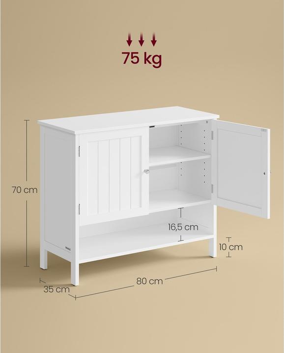 Actual product image Vasagle Shoe cabinet (80 x 70 x 35 cm)