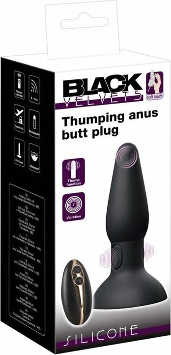 Actual product image Black Velvets Thumping anus bu