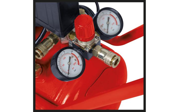Actual product image Einhell Compressed air compressor 24 l 10 b (10 bar, 24 l)