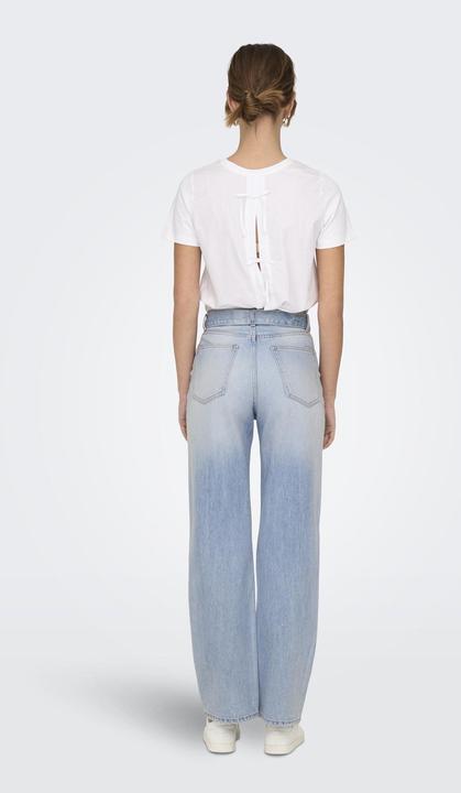 Produktbild Only ONLMADDIE Hohe Taille Weiter Beinschnitt Jeans Straight-Fit jeans (W29/L34)