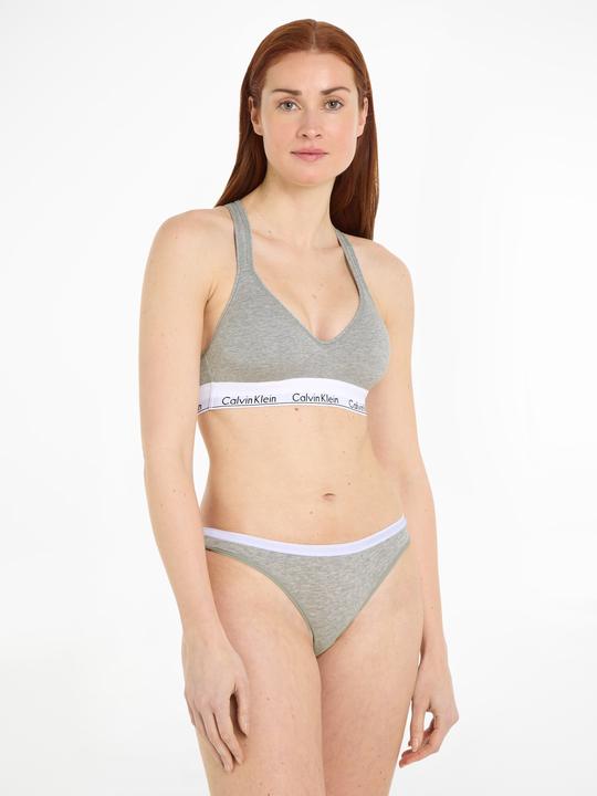 Produktbild Calvin Klein Bustier "Modern Cotton Lift" Grau (L)