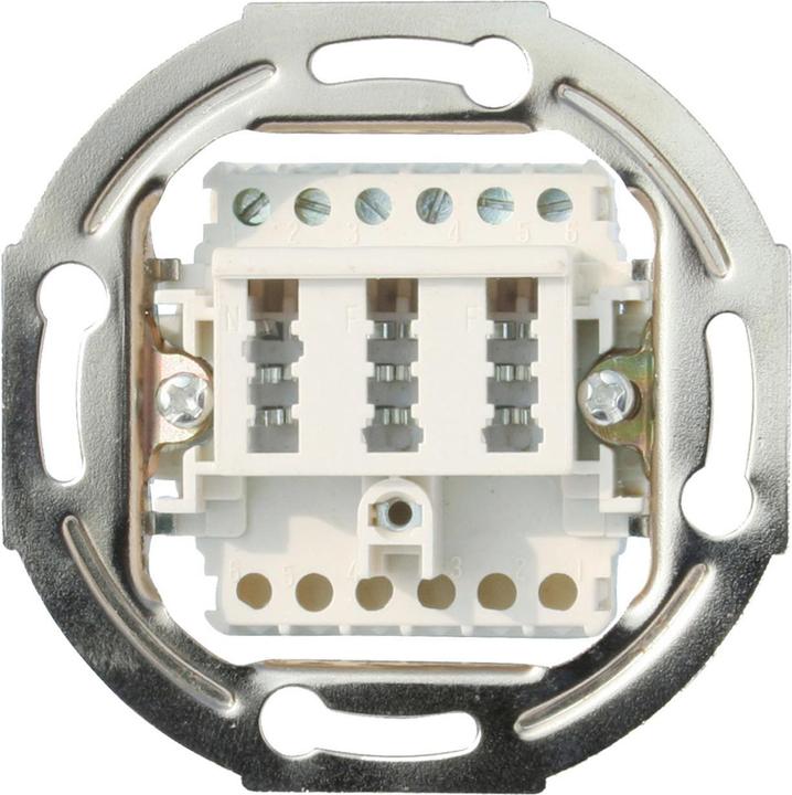 Image du produit Shiverpeaks S/CONN maximum connectivity Prise téléphonique TAE NF/F, sans cache, blanc pur-RAL9010, sous le