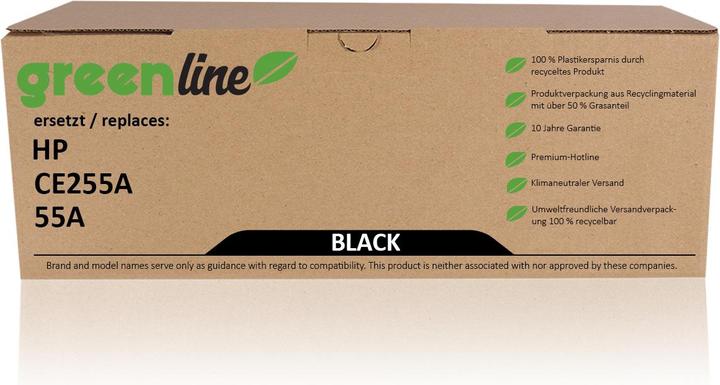Image du produit Inkadoo Toner greenline remplace HP CE 255 A / 55A XL toner, noir noir (CF)