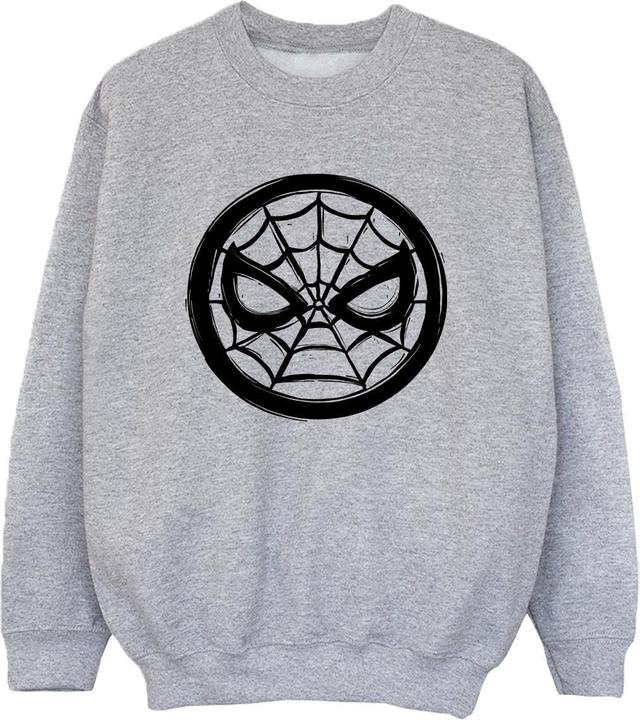 Actual product image Boys Spider-Man Chest Logo Sweatshirt (116)