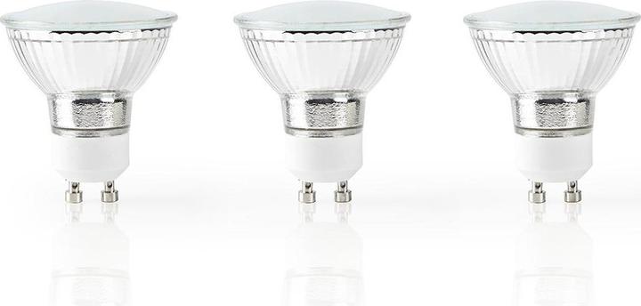 Image du produit Nedis Ampoule LED SmartLife | Wi-Fi | GU10 | 330 lm | 5 W | Blanc chaud | 2700 K | Classe énergétique : A+ (GU10, 5 W, 330 lm, 3 x, G)