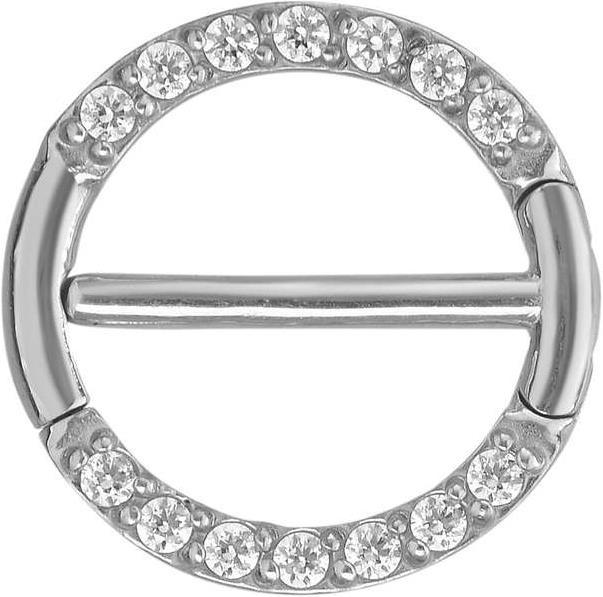 Actual product image Bijouteria Nipple piercing (Zirconia, Stainless steel)
