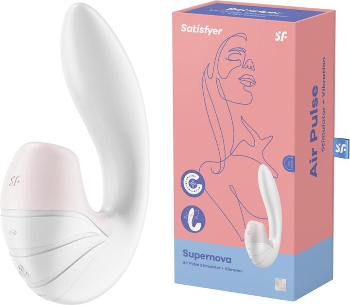 Image du produit Satisfyer Insertable Double Air Pulse Vibrator Supernova