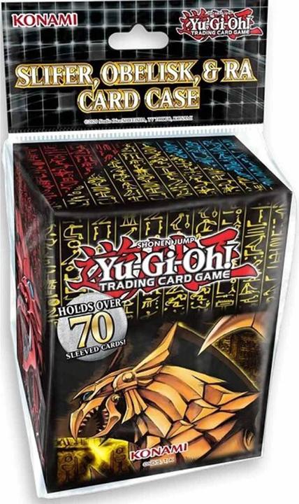 Actual product image Yu-Gi-Oh ! Porta Mazzo - Slifer Obelix And Ra