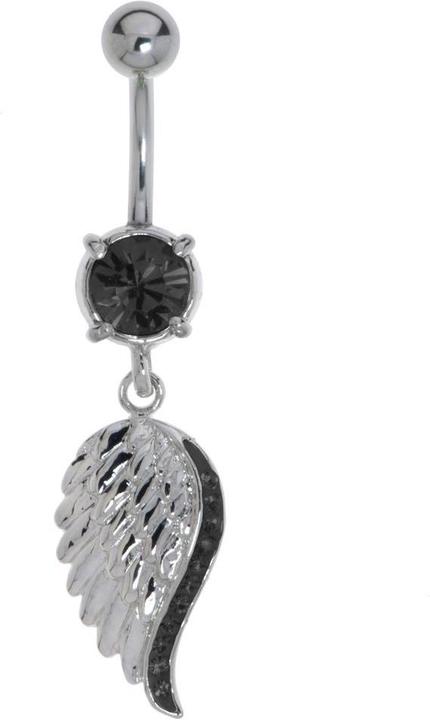 Actual product image Bijouteria Bellypiercing (Stainless steel, Brass, Crystal)