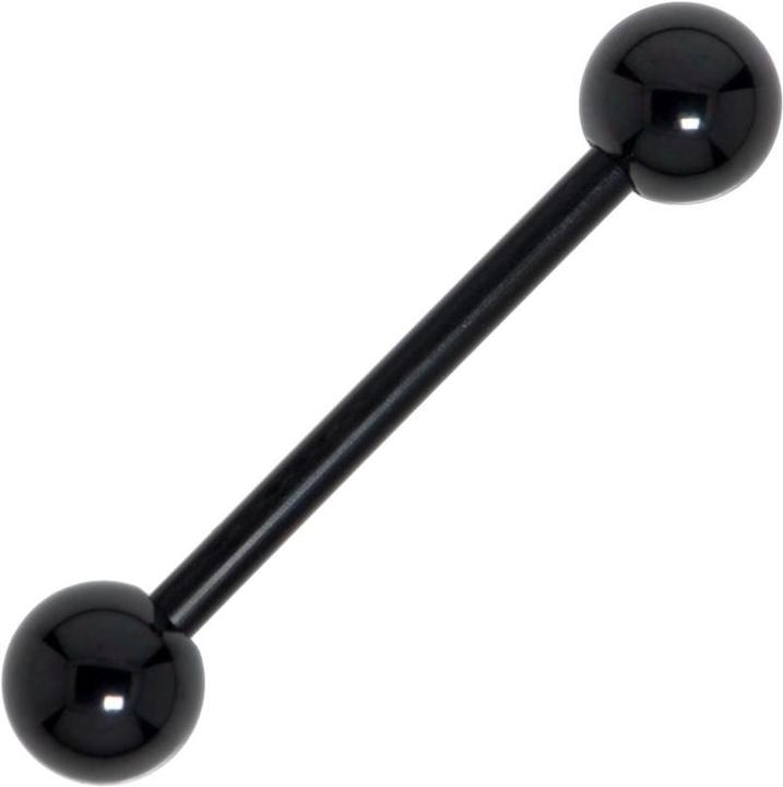 Bijouteria Piercingstab (Bioplast, Edelstahl, PVD Beschichtung)