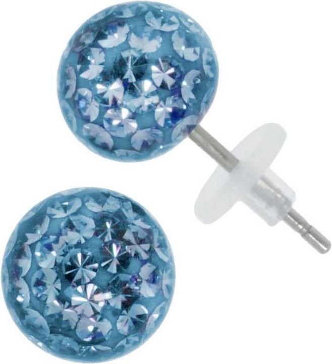 Bijouteria Ohrstecker (Edelstahl, Kristall, Epoxiharz, PVC)