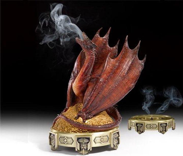 Immagine prodotto Noble Collection Lo Hobbit - Desolazione di Smaug: Smaug - con bruciatore d'incenso