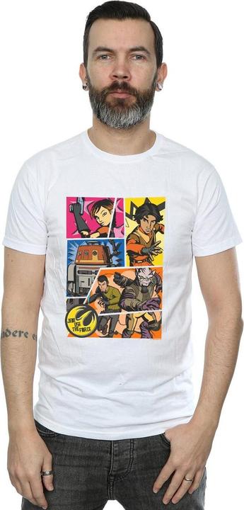 Produktbild Star Wars Rebels Comic Strip TShirt (XXL)