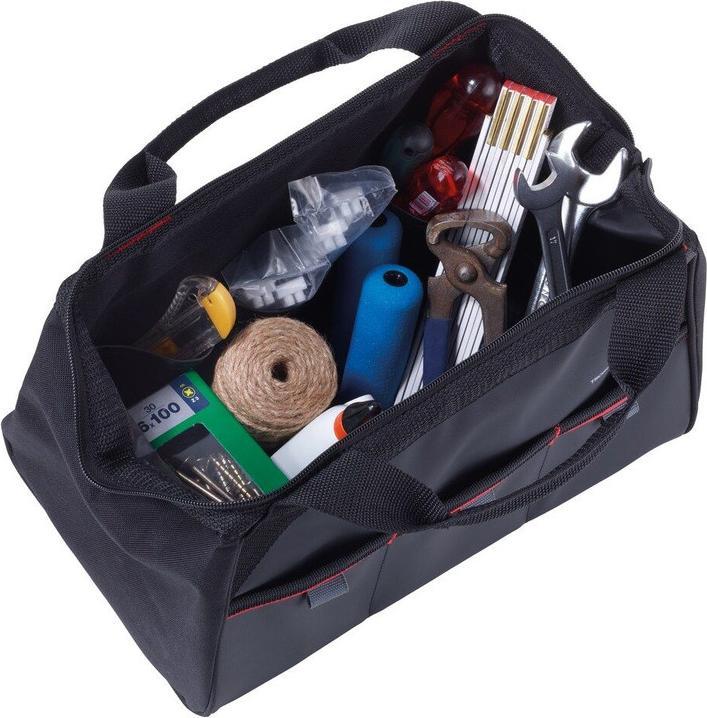 Actual product image Troika TOOL BAG Caisse à outils, noir/rouge