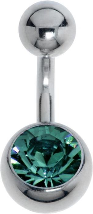 Bijouteria Bauchpiercing (Edelstahl, Zirkonia)