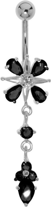 Produktbild Bijouteria Bauchpiercing (Edelstahl, Silber 925, Zirkonia)
