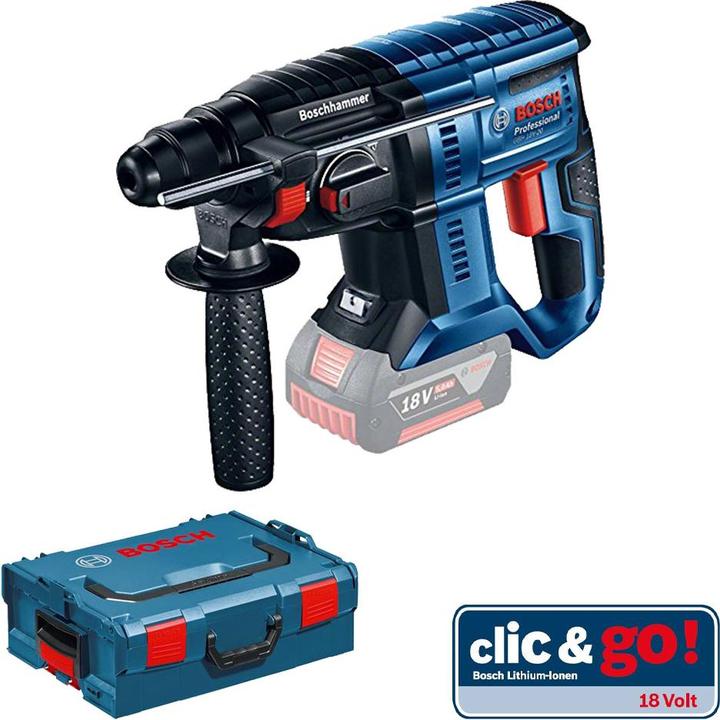 Immagine prodotto Bosch Professional Bosch Bohrhammer GBH 18V-20, 2 x 8.0Ah ProCORE Akku, inkl. Koffer (Batteria ricaricabile)