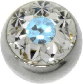 Bleu aqua, Argent