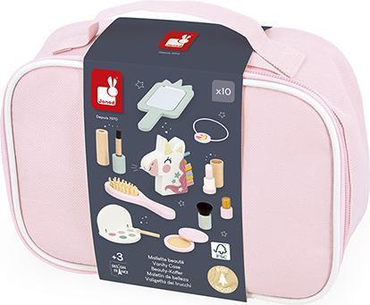 Actual product image Janod Unicorn beauty case