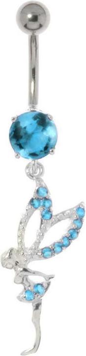 Bijouteria Bauchpiercing (Edelstahl, Silber 925, Zirkonia)