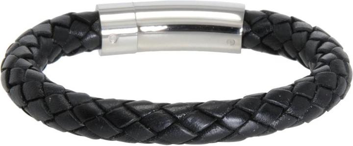 Image du produit Bijouteria Bracelet (19 cm, Cuir, Acier inoxydable)