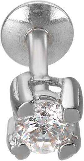 Image du produit Bijouteria Piercing d'oreille (Argent rhodié 925, Zircone)
