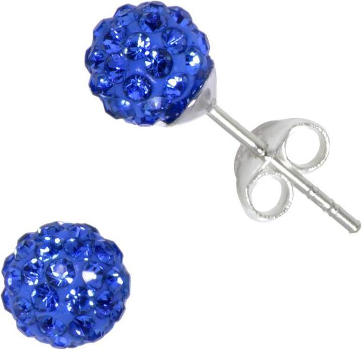 Bijouteria Ohrstecker (Silber 925, Kristall)