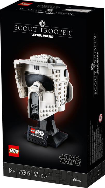Produktbild LEGO Star Wars 75305 Scout Trooper Helm (75305, LEGO Star Wars)