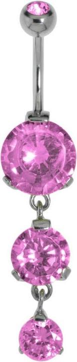 Bright pink, Silver