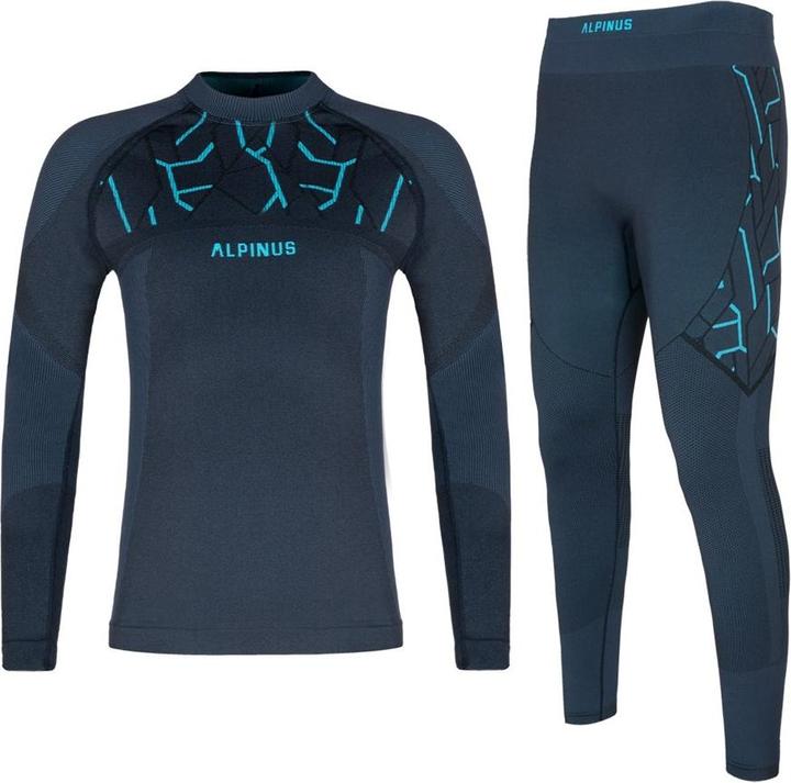 Produktbild Alpinus Tactical Gausdal Set Graphit-Blau Thermo-Unterwäsche SI8922 - SI8924 120-136 (122, 128, 134, 120 B, 130 B, 125 B)