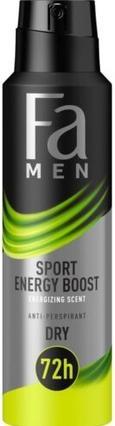 Produktbild Fa Men Sport Energy Boost Antiperspirant Antiperspirant In Spray For Men Energizing (Spray, 150 ml)