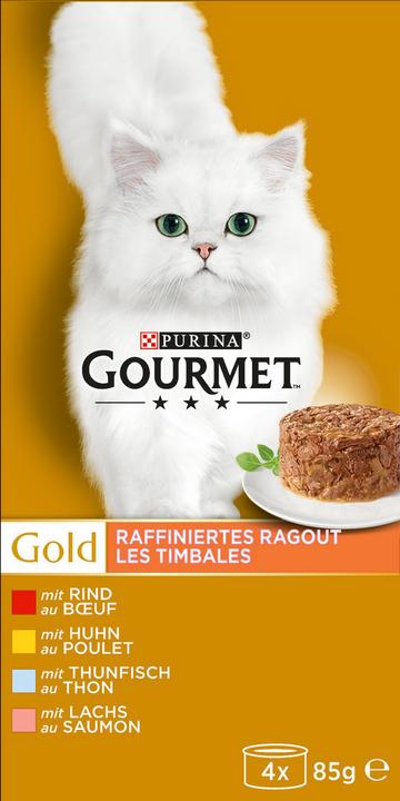 Produktbild Gourmet Gold (Senior, Adult, 4 Stk., 85 g)